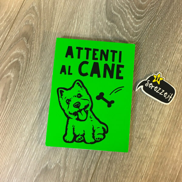 01-attenti_al_cane_VERDE_quadretto_adesivo_serezze quadretto forex