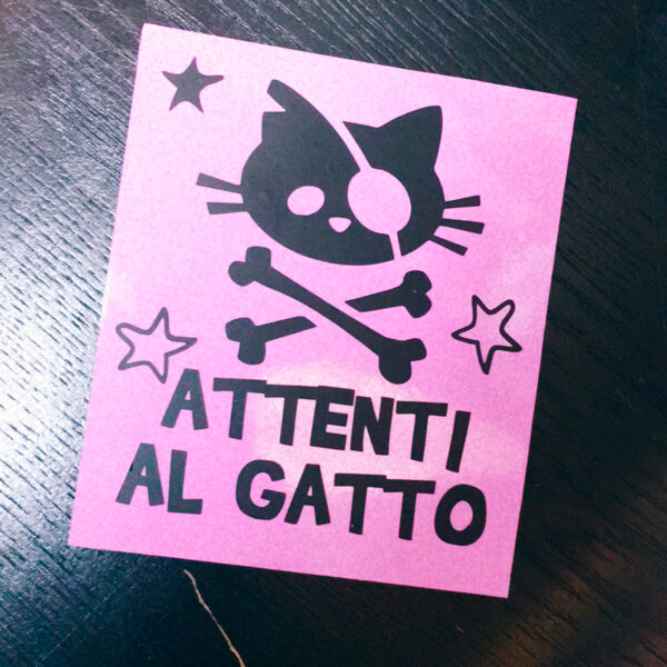 01-attenti_al_gatto_ROSA_quadretto_adesivo_serezze