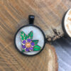 02_C_fiore_viola_pois_tattoo cameo tattoo