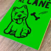 03-attenti_al_cane_VERDE_quadretto_adesivo_serezze