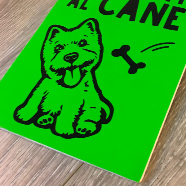 03-attenti_al_cane_VERDE_quadretto_adesivo_serezze