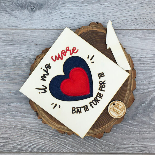 quadretto cuore