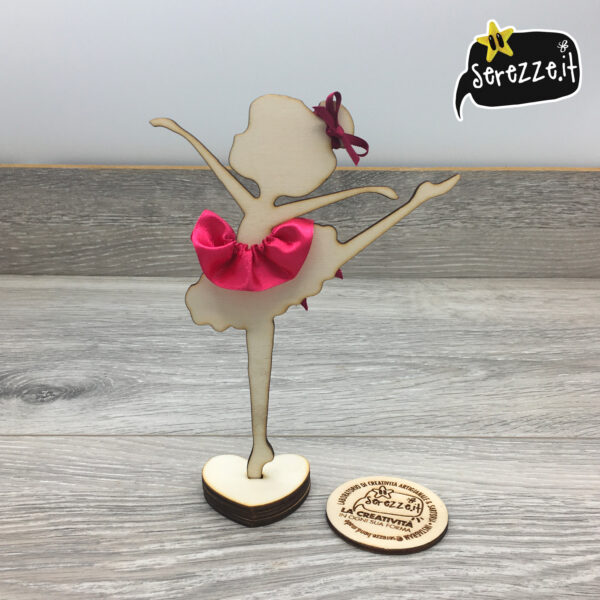 01_BALLERINA_fucsia_baby_laser_serezze topper cake