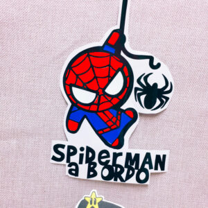 01_BEBEaBORDO_spiderman_adesivo_serezze bebè a bordo