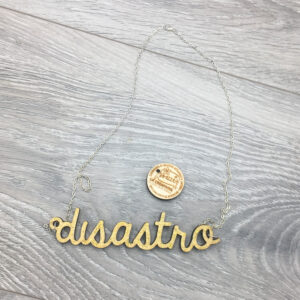 collana in legno