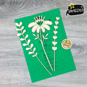 fiori in legno