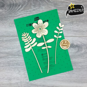 fiori in legno