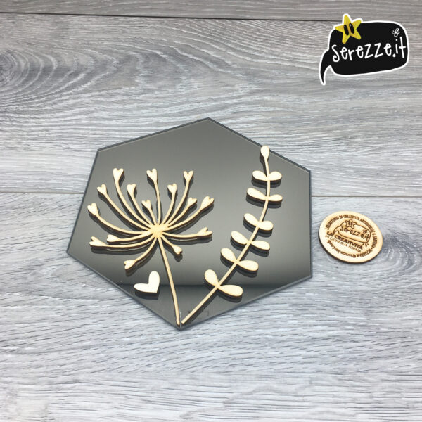 01_ROMBO_fiori_ARGENTATO_3-laser_serezze specchio con fiori