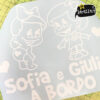 02_BEBEaBORDO_sofia_giulia_adesivo_serezze bebè a bordo