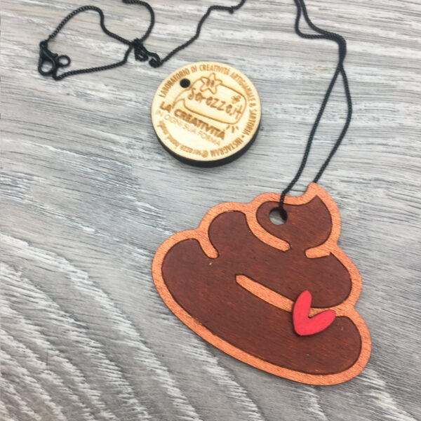 collana in legno