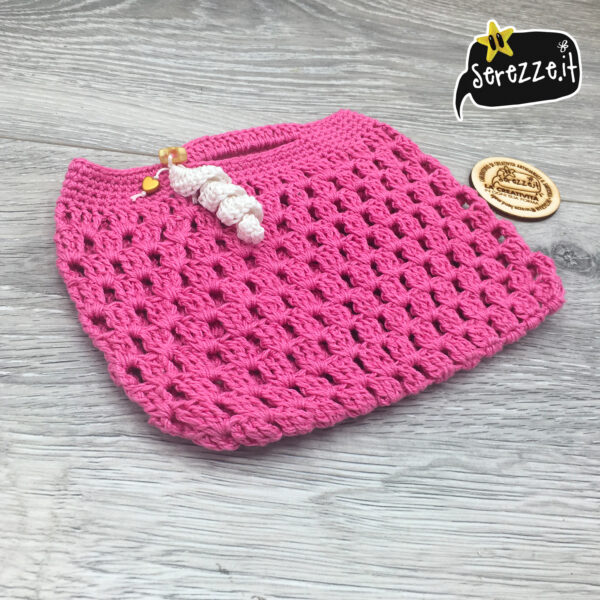 02_TRACOLLA_rosa_uncinetto_serezze pochette cotone