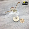03_BALLERINA_bianco_oro_nastrini_laser_serezze topper cake