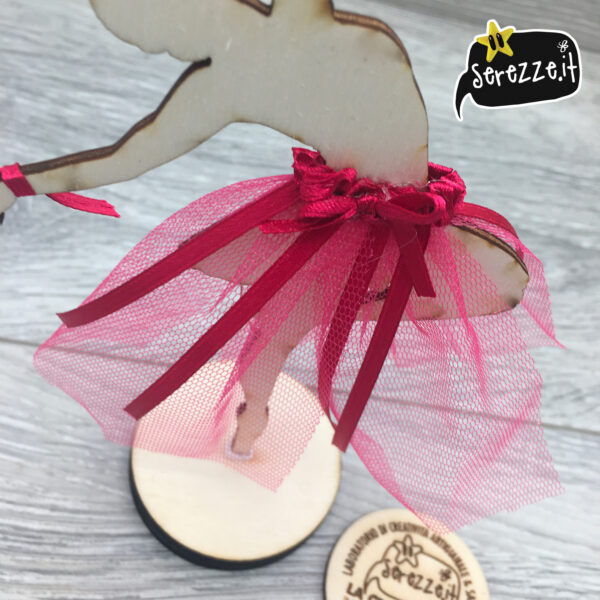 03_BALLERINA_fucsia_nastrini_laser_serezze topper cake