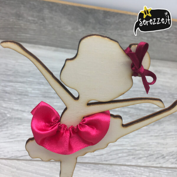 04_BALLERINA_fucsia_baby_laser_serezze topper cake
