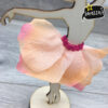 04_BALLERINA_petalo_arancio_nastrini_laser_serezze topper cake
