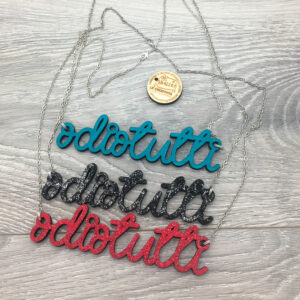 collana in legno