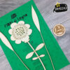 fiori in legno