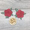 spilla rosa