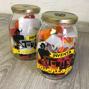 barattolo bigliettini