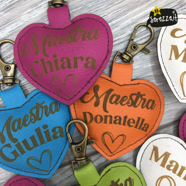 Maestra portachiavi ecopelle Maestra portachiavi ecopelle