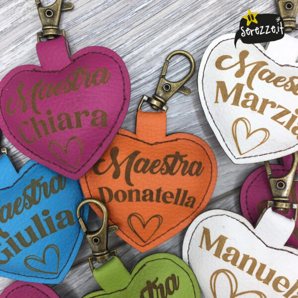 Maestra portachiavi ecopelle Maestra portachiavi ecopelle
